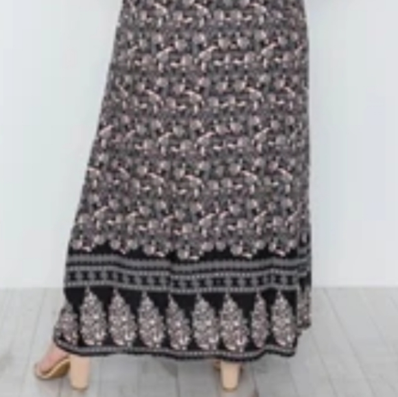 Size 1X Multi Crochet Cami Paisley Print - Picture 4 of 4